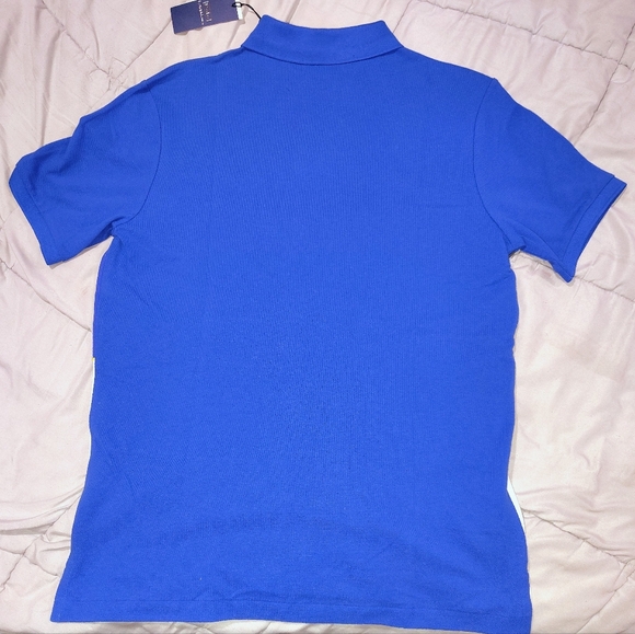 Ralph Lauren Blue Polo Ski Graphic Shirt Size Medium Classic Fit NWT - Picture 2 of 3